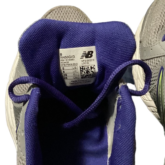 Women’s New Balance 450v3 Athletic Running Shoe Sneakers Gray Size 8 - Picture 5 of 5